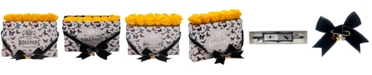 Rosepops Pop-Up Flutter Lemon Sorbet Real Roses with Complementary Trio of Flutter Pop Charms, Box of 6